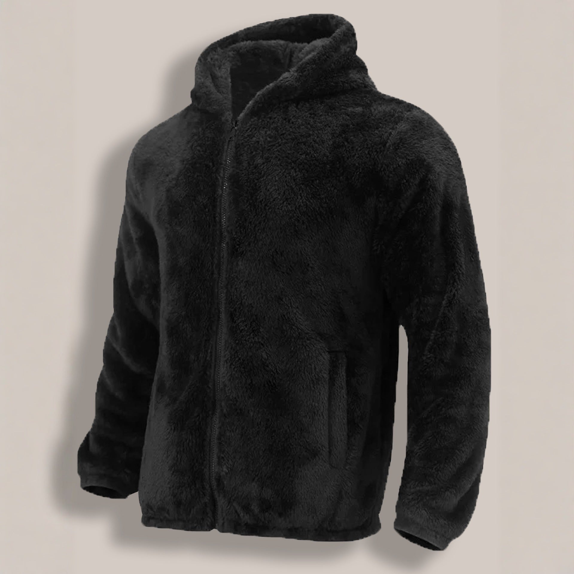 Winter New Men's Fleece Lined Padded Warm Keeping Hooded Jacket - Simply Just Deals LLCWinter New Men's Fleece Lined Padded Warm Keeping Hooded Jacket4CJXZ246969203CXBlackLWinter New Men's Fleece Lined Padded Warm Keeping Hooded Jacket