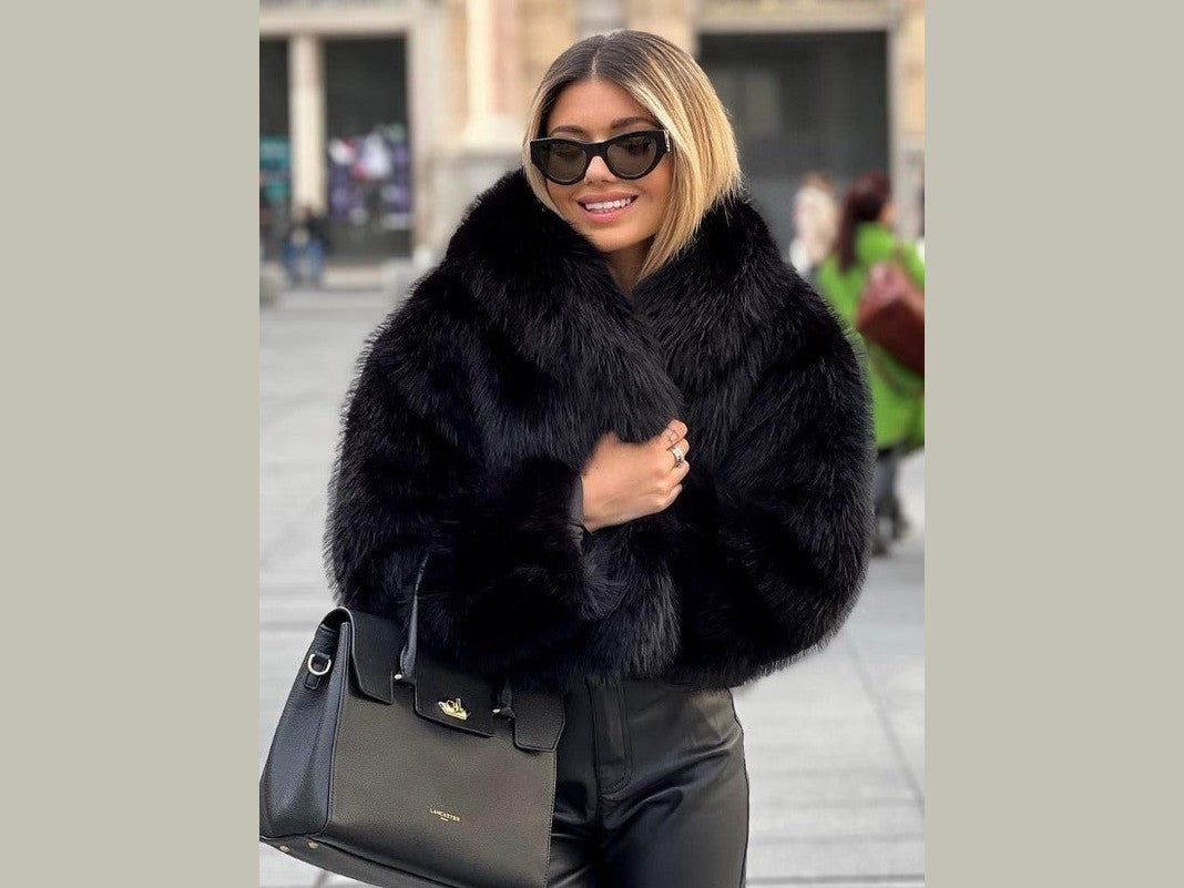 Winter Plush Coat Fashion Warm Thicken Fluffy Lapel Jacket Outwear Casual Long Sleeve Tops Womens Clothing - Simply Just Deals LLCWinter Plush Coat Fashion Warm Thicken Fluffy Lapel Jacket Outwear Casual Long Sleeve Tops Womens ClothingCJYD206082304DWBeigeLWinter Plush Coat Fashion Warm Thicken Fluffy Lapel Jacket Outwear Casual Long Sleeve Tops Womens Clothing