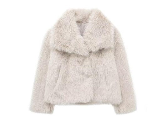 Winter Plush Coat Fashion Warm Thicken Fluffy Lapel Jacket Outwear Casual Long Sleeve Tops Womens Clothing - Simply Just Deals LLCWinter Plush Coat Fashion Warm Thicken Fluffy Lapel Jacket Outwear Casual Long Sleeve Tops Womens ClothingCJYD206082304DWBeigeLWinter Plush Coat Fashion Warm Thicken Fluffy Lapel Jacket Outwear Casual Long Sleeve Tops Womens Clothing