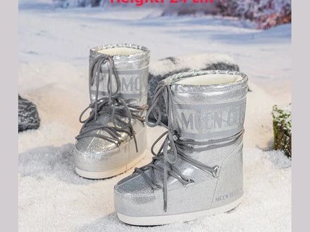 Winter Thi Bot Moon Boot Long Tube Ski oes Warm Anti - Slip Snow Boots Women's 2025 New Sle Faion Snow Boots - Simply Just Deals LLCWinter Thi Bot Moon Boot Long Tube Ski oes Warm Anti - Slip Snow Boots Women's 2025 New Sle Faion Snow Boots14: - 15;200000124: - 6Starry silver gray [short tube] high - end version40Winter Thi Bot Moon Boot Long Tube Ski oes Warm Anti - Slip Snow Boots Women's 2025 New Sle Faion Snow Boots