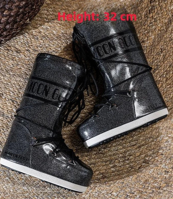 Winter Thi Bot Moon Boot Long Tube Ski oes Warm Anti - Slip Snow Boots Women's 2025 New Sle Faion Snow Boots - Simply Just Deals LLCWinter Thi Bot Moon Boot Long Tube Ski oes Warm Anti - Slip Snow Boots Women's 2025 New Sle Faion Snow Boots14: - 9;200000124: - 4Gypsophila black [mid - tube] high definition edition38Winter Thi Bot Moon Boot Long Tube Ski oes Warm Anti - Slip Snow Boots Women's 2025 New Sle Faion Snow Boots