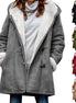 Winter Vintage Button Jackets Women's Warm Fleece Hooded Coat Casual Mid - Length Trench Top Outwear Clothing - Simply Just Deals LLCWinter Vintage Button Jackets Women's Warm Fleece Hooded Coat Casual Mid - Length Trench Top Outwear Clothing0CJTZ111944501AZGraySWinter Vintage Button Jackets Women's Warm Fleece Hooded Coat Casual Mid - Length Trench Top Outwear Clothing