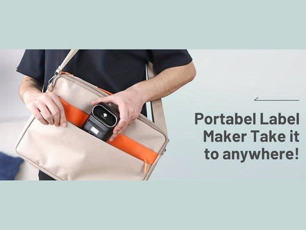 [Wireless | Portable] Phomemo Portable Wireless Thermal Label Printer M110 | Compact Wireless Barcode & Sticker Maker for Office, Retail, Jewelry Labels | Compatible with iOS & Android, Includes 1 Roll of 40×30mm Labels, Rec - Simply Just Deals LLC[Wireless | Portable] Phomemo Portable Wireless Thermal Label Printer M110 | Compact Wireless Barcode & Sticker Maker for Office, Retail, Jewelry Labels | Compatible with iOS & Android, Includes 1 Roll of 40×30mm Labels, Rec3002Black[Wireless | Portabl