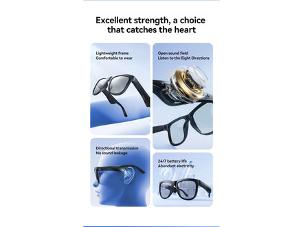 Wireless Smart Sunglasses Anti Blue Light & AI Translator Bluetooth 6.0 Glasses For Music Calls Open Audio Design Lightweight - Simply Just Deals LLCWireless Smart Sunglasses Anti Blue Light & AI Translator Bluetooth 6.0 Glasses For Music Calls Open Audio Design Lightweight14:29Basic TypeBasic TypeWireless Smart Sunglasses Anti Blue Light & AI Translator Bluetooth 6.0 Glasses For Music Calls Open Audio Design Lightweight