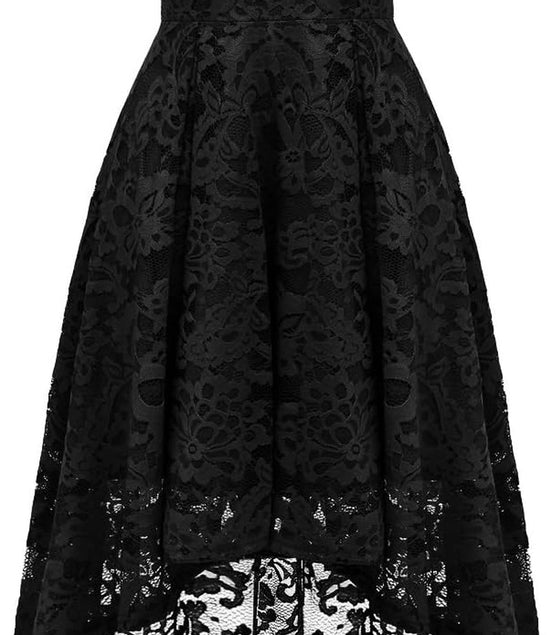 Women Halter Lace Wedding Guest Dress Hi - Lo Cocktail Party Bridesmaid Formal Dresses - Simply Just Deals LLCWomen Halter Lace Wedding Guest Dress Hi - Lo Cocktail Party Bridesmaid Formal Dressesb142f750-653f-4589-aa6a-d4a3a2771a07Black3X - LargeWomen Halter Lace Wedding Guest Dress Hi - Lo Cocktail Party Bridesmaid Formal Dresses