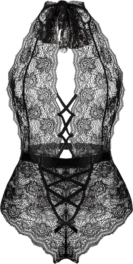 Women Lace Bodysuit Deep V Neck Dobby Mesh Body Suits Teddy Lingerie Black,M - Simply Just Deals LLCWomen Lace Bodysuit Deep V Neck Dobby Mesh Body Suits Teddy Lingerie Black,M870cf37a-1fc8-407b-8500-cdc0c23a497dWomen Lace Bodysuit Deep V Neck Dobby Mesh Body Suits Teddy Lingerie Black,M