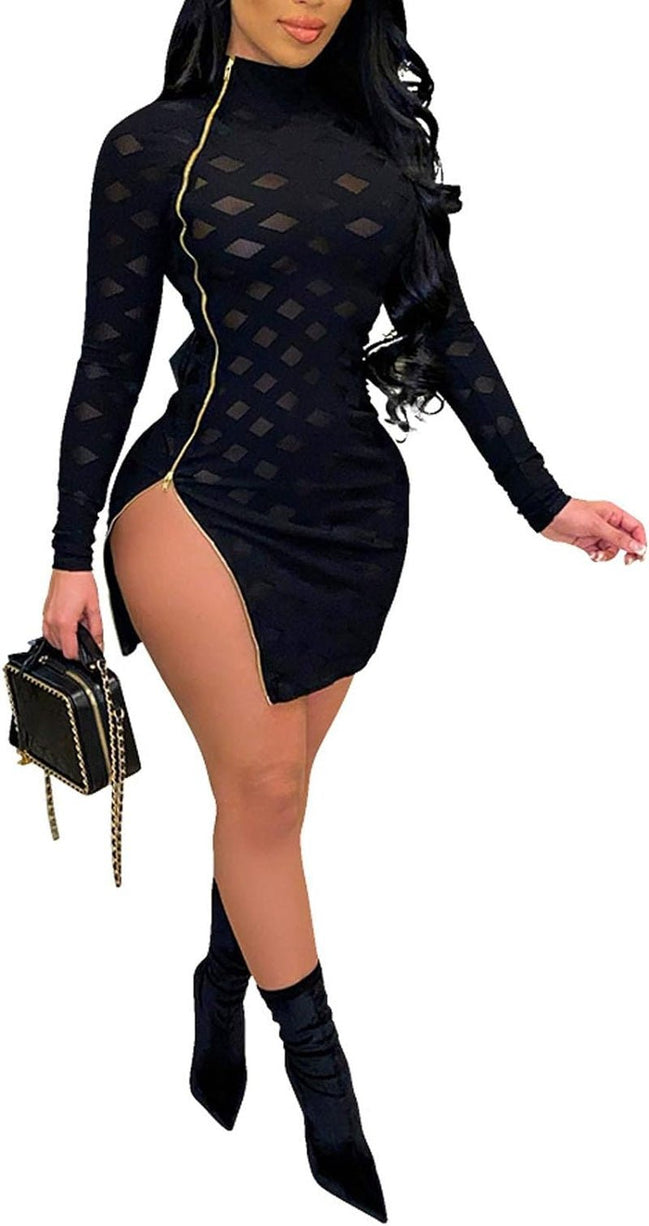 Women Sexy Sheer Mesh Boydcon Midi Dress See through Printed Long Sleeve Midi Skinny Clubwear Party Dress - Simply Just Deals LLCWomen Sexy Sheer Mesh Boydcon Midi Dress See through Printed Long Sleeve Midi Skinny Clubwear Party Dress9bcaaca8-1415-4403-8176-404fbce261daY - BlackLargeWomen Sexy Sheer Mesh Boydcon Midi Dress See through Printed Long Sleeve Midi Skinny Clubwear Party Dress