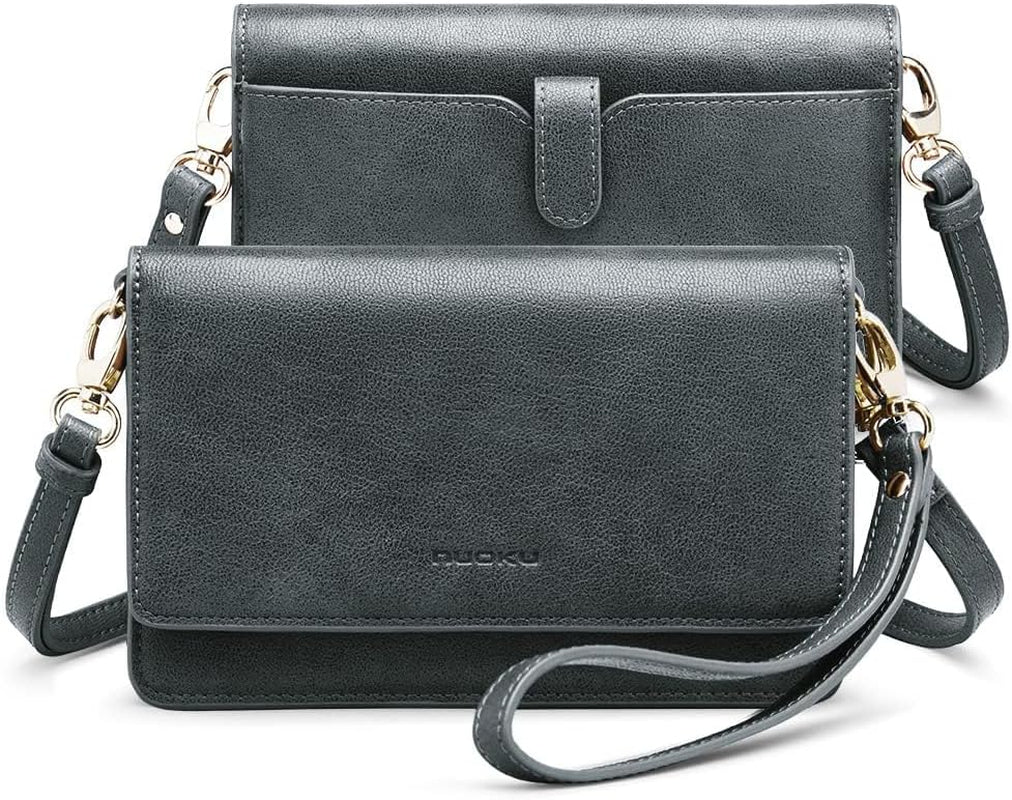 Women Small Crossbody Bag Cellphone Purse Wallet with RFID Card Slots 2 Straps - Simply Just Deals LLCWomen Small Crossbody Bag Cellphone Purse Wallet with RFID Card Slots 2 Straps09ddbcae-4c65-4eef-9ca7-17dee440894dNew GrayWomen Small Crossbody Bag Cellphone Purse Wallet with RFID Card Slots 2 Straps