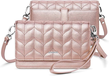 Women Small Crossbody Bag Cellphone Purse Wallet with RFID Card Slots 2 Straps - Simply Just Deals LLCWomen Small Crossbody Bag Cellphone Purse Wallet with RFID Card Slots 2 Straps3ec06945-d6d1-4e53-81af-b2d5316cee6cYour Rose GoldWomen Small Crossbody Bag Cellphone Purse Wallet with RFID Card Slots 2 Straps