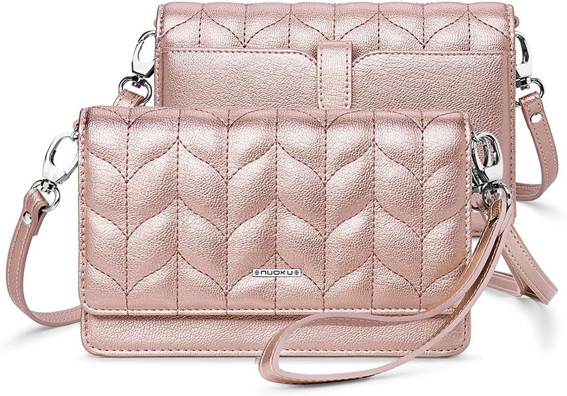 Women Small Crossbody Bag Cellphone Purse Wallet with RFID Card Slots 2 Straps - Simply Just Deals LLCWomen Small Crossbody Bag Cellphone Purse Wallet with RFID Card Slots 2 Straps3ec06945-d6d1-4e53-81af-b2d5316cee6cYour Rose GoldWomen Small Crossbody Bag Cellphone Purse Wallet with RFID Card Slots 2 Straps