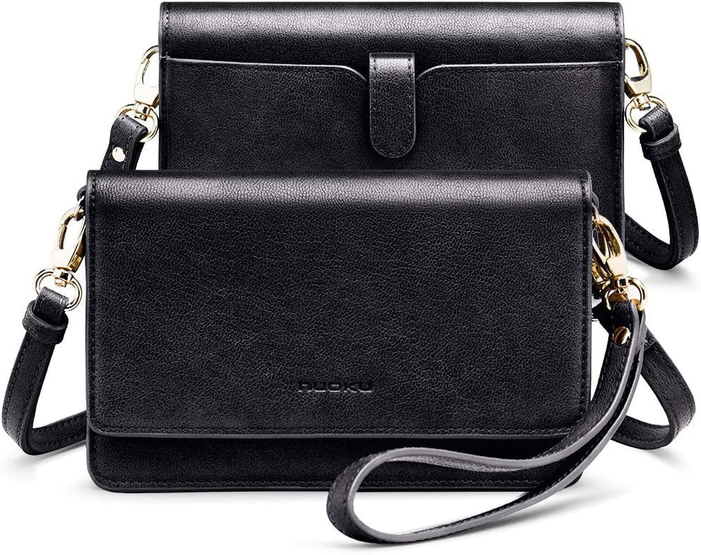 Women Small Crossbody Bag Cellphone Purse Wallet with RFID Card Slots 2 Straps - Simply Just Deals LLCWomen Small Crossbody Bag Cellphone Purse Wallet with RFID Card Slots 2 Straps8f5bdafd-349e-49eb-a658-d1dc07ba96a7A - BlackWomen Small Crossbody Bag Cellphone Purse Wallet with RFID Card Slots 2 Straps