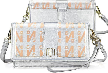 Women Small Crossbody Bag Cellphone Purse Wallet with RFID Card Slots 2 Straps - Simply Just Deals LLCWomen Small Crossbody Bag Cellphone Purse Wallet with RFID Card Slots 2 Strapsdd1603aa-d4ad-4c7b-b1e5-e3daaeeb7dabZ - SilverWomen Small Crossbody Bag Cellphone Purse Wallet with RFID Card Slots 2 Straps