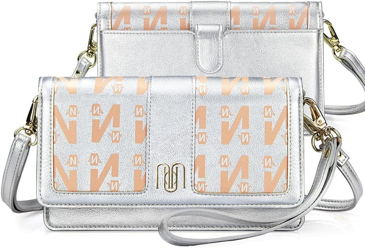 Women Small Crossbody Bag Cellphone Purse Wallet with RFID Card Slots 2 Straps - Simply Just Deals LLCWomen Small Crossbody Bag Cellphone Purse Wallet with RFID Card Slots 2 Strapsdd1603aa-d4ad-4c7b-b1e5-e3daaeeb7dabZ - SilverWomen Small Crossbody Bag Cellphone Purse Wallet with RFID Card Slots 2 Straps