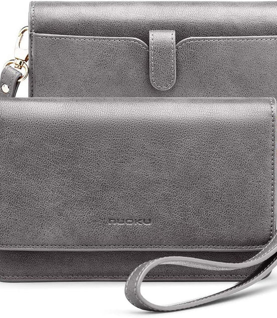 Women Small Crossbody Bag Cellphone Purse Wallet with RFID Card Slots 2 Straps - Simply Just Deals LLCWomen Small Crossbody Bag Cellphone Purse Wallet with RFID Card Slots 2 Strapseb10c8f3-f7bc-4379-bc93-e99a1cf359ebM Size GrayWomen Small Crossbody Bag Cellphone Purse Wallet with RFID Card Slots 2 Straps