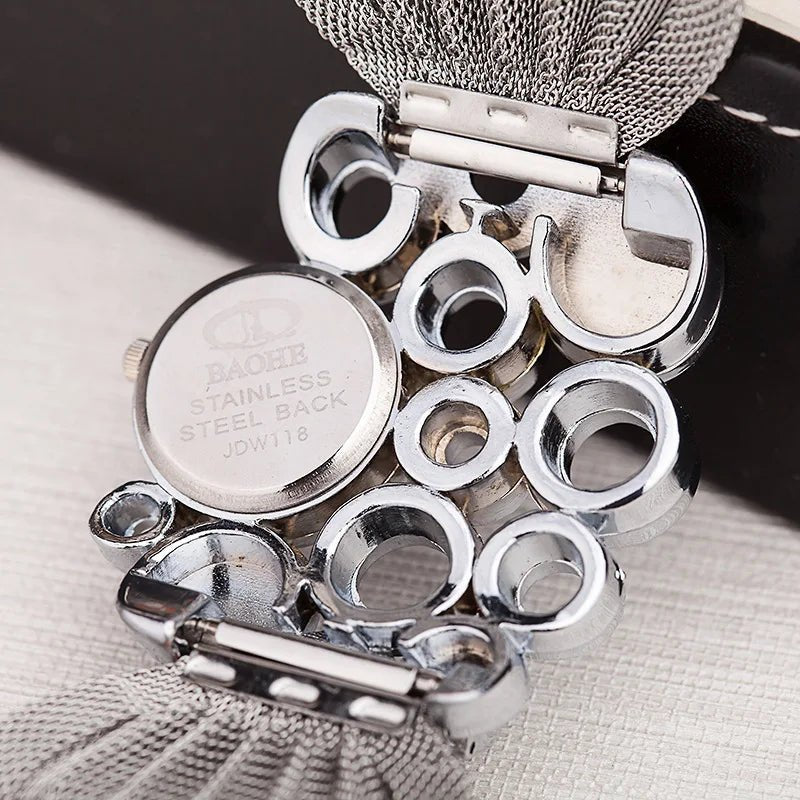 Women Watch Luxury Fashion Bracelet Popular Inlaid Rhinestones Mesh Watchband Ladies Casual Quartz Watches Dress Wristwatch - Simply Just Deals LLCWomen Watch Luxury Fashion Bracelet Popular Inlaid Rhinestones Mesh Watchband Ladies Casual Quartz Watches Dress Wristwatch8559ad3e-54be-4f26-a116-c8e67ddbc167Ja001 - SilverWomen Watch Luxury Fashion Bracelet Popular Inlaid Rhinestones Mesh Watchband Ladies Casual Quartz Watches Dress Wristwatch