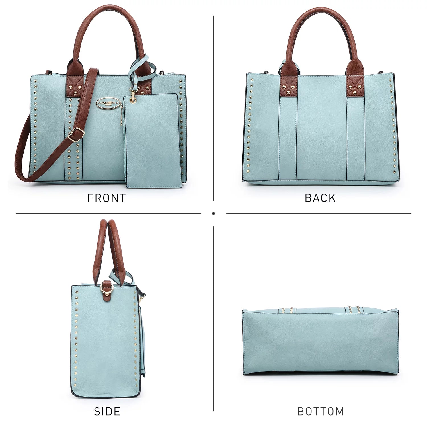 Women'S 3Pcs Purse Handbag Shoulder Bag Tote Satchel Hobo Bag Briefcase Work Bag for Ladies - Simply Just Deals LLCWomen'S 3Pcs Purse Handbag Shoulder Bag Tote Satchel Hobo Bag Briefcase Work Bag for Ladies37d37032-a675-4ed8-a605-c125e933b17aLight Blue/CoffeeWomen'S 3Pcs Purse Handbag Shoulder Bag Tote Satchel Hobo Bag Briefcase Work Bag for Ladies