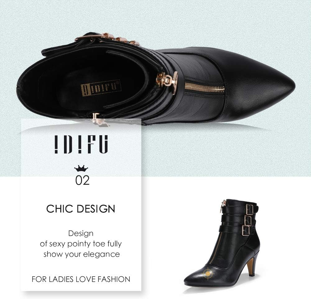 Women'S Buckle Strap Ankle Booties 3 Inch Pointed Toe Zipper Heels Dress Jeans Boots - Simply Just Deals LLCWomen'S Buckle Strap Ankle Booties 3 Inch Pointed Toe Zipper Heels Dress Jeans Bootsa93ebaa5-3fca-410e-884e-2f86263d5eabBlack5Women'S Buckle Strap Ankle Booties 3 Inch Pointed Toe Zipper Heels Dress Jeans Boots