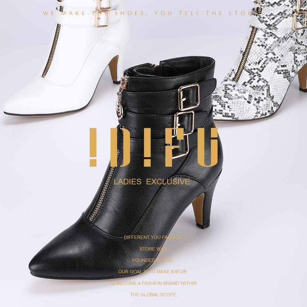 Women'S Buckle Strap Ankle Booties 3 Inch Pointed Toe Zipper Heels Dress Jeans Boots - Simply Just Deals LLCWomen'S Buckle Strap Ankle Booties 3 Inch Pointed Toe Zipper Heels Dress Jeans Bootsa93ebaa5-3fca-410e-884e-2f86263d5eabBlack5Women'S Buckle Strap Ankle Booties 3 Inch Pointed Toe Zipper Heels Dress Jeans Boots
