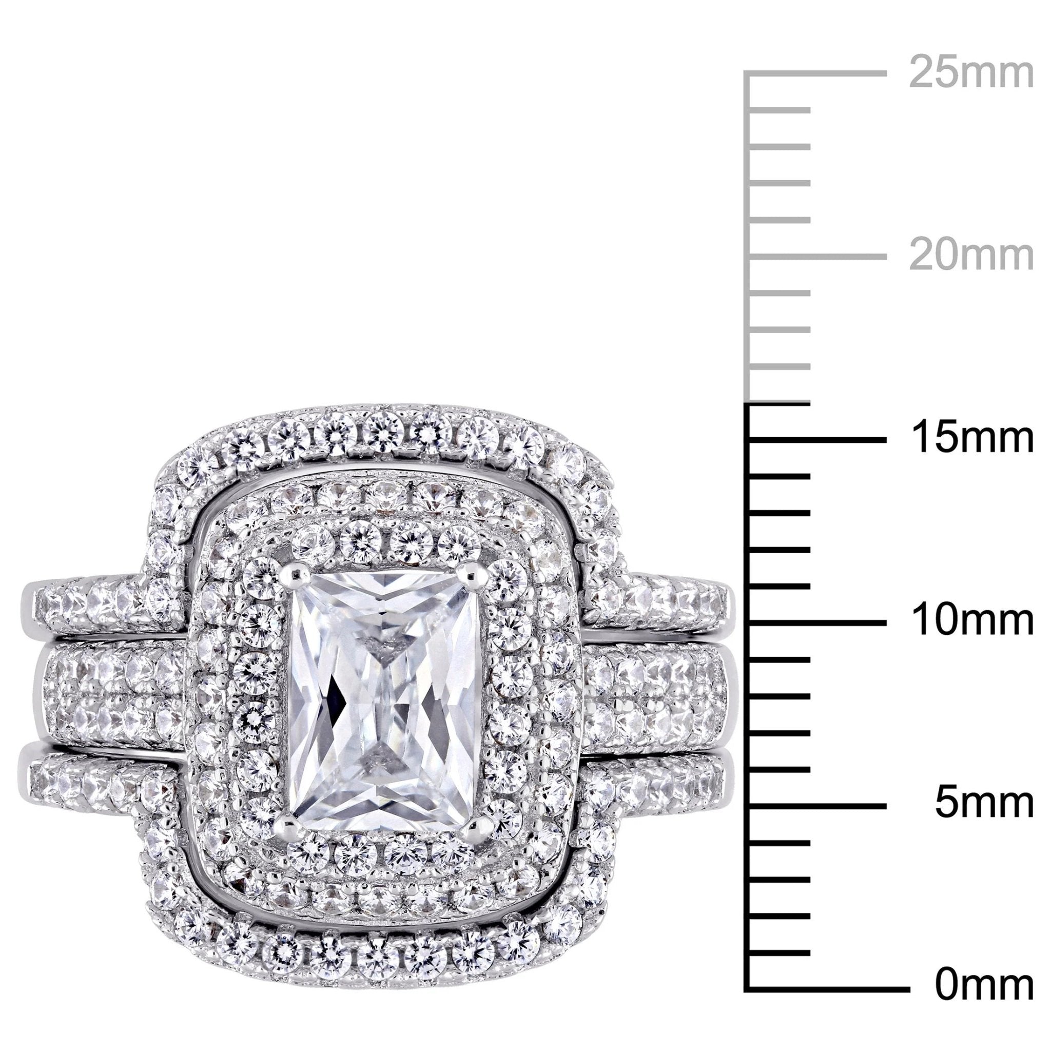 Women'S Cubic Zirconia and Emerald Sterling Silver Bridal Set - Simply Just Deals LLCWomen'S Cubic Zirconia and Emerald Sterling Silver Bridal Setd5ffce7f-b3b6-455e-ad2c-f8cb800ee7baWomen'S Cubic Zirconia and Emerald Sterling Silver Bridal Set