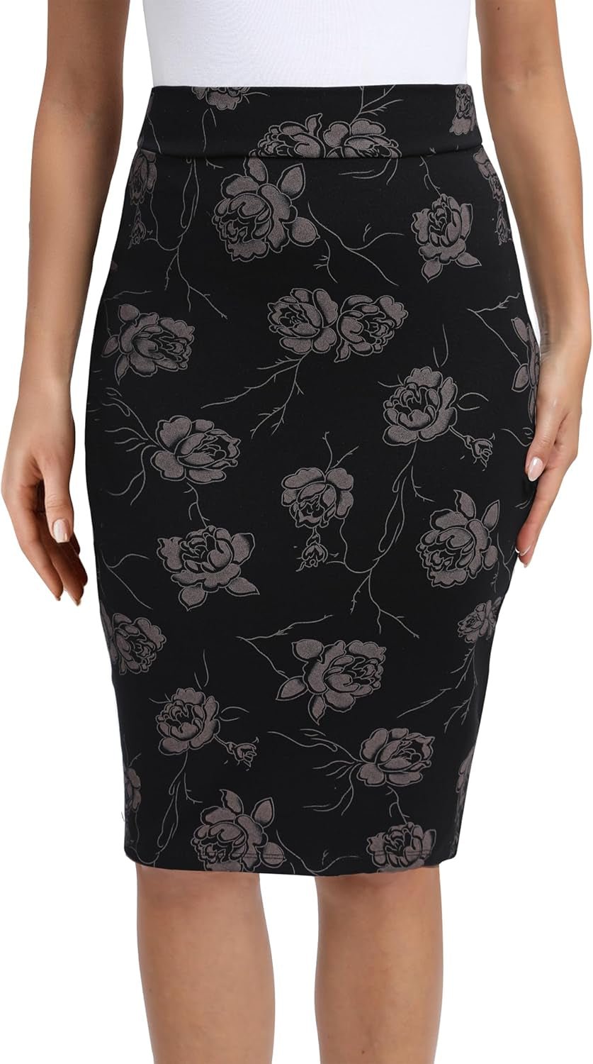 Women'S Elastic Waist Stretch Bodycon Midi Pencil Skirt - Simply Just Deals LLCWomen'S Elastic Waist Stretch Bodycon Midi Pencil Skirt2ebdbb75-e8b5-43f3-839a-f5555dbb6b1e8SmallWomen'S Elastic Waist Stretch Bodycon Midi Pencil Skirt