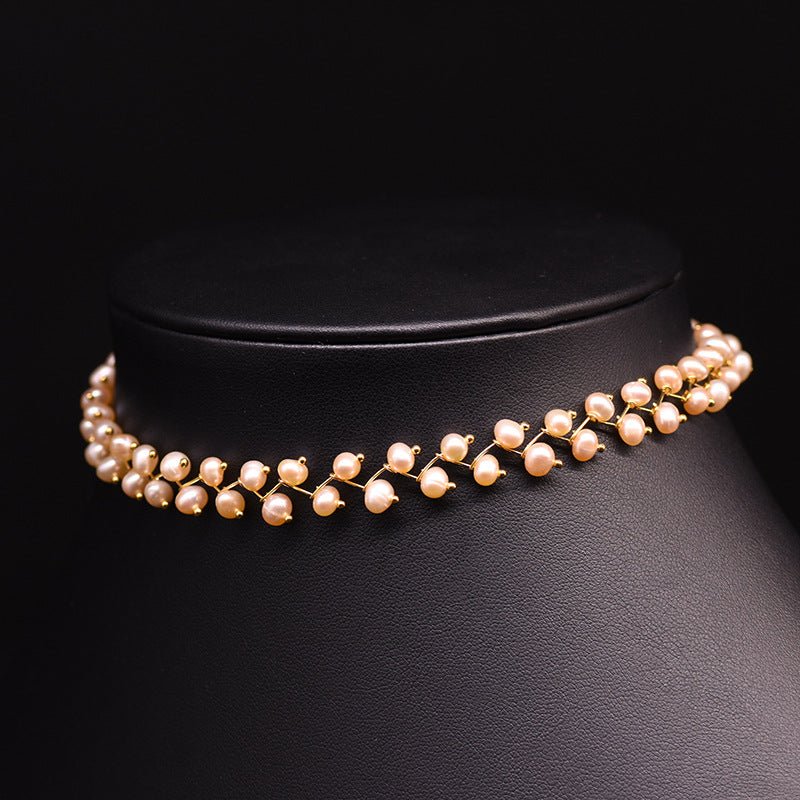Women'S Fashion Natural Freshwater Pearl Tassel Necklace - Simply Just Deals LLCWomen'S Fashion Natural Freshwater Pearl Tassel Necklacea25e233d-d6ad-4096-8e9b-bc3a712dfe42Pink Branch ChokerWomen'S Fashion Natural Freshwater Pearl Tassel Necklace