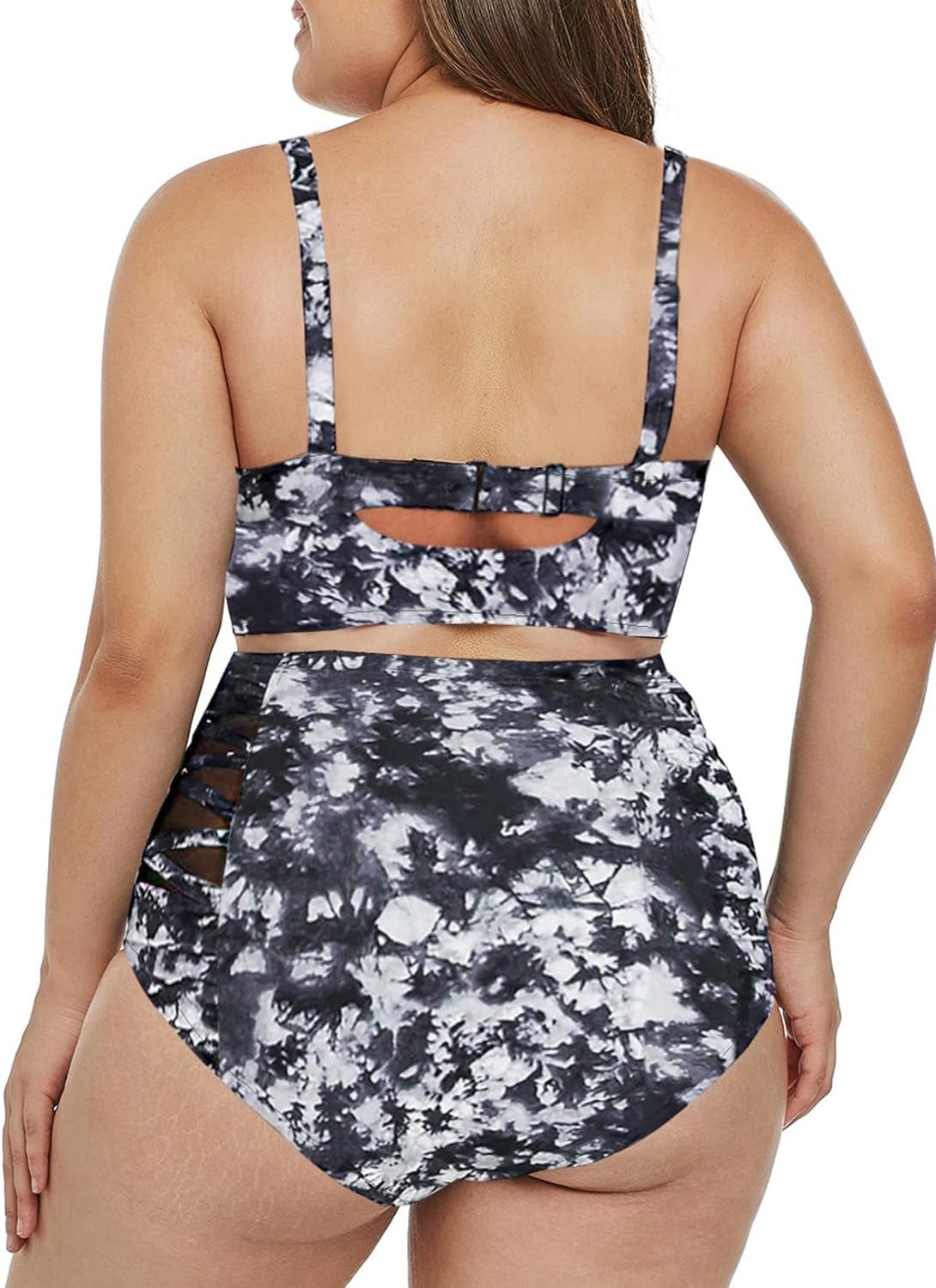 Womens plus Size Strappy Push up Floral Printed High Waisted Swimsuit Bikini Set 2 Piece Bathing Suit Swimwear Black 1X - Simply Just Deals LLCWomens plus Size Strappy Push up Floral Printed High Waisted Swimsuit Bikini Set 2 Piece Bathing Suit Swimwear Black 1Xceceef66-2a16-4938-b06c-8b448566b145Womens plus Size Strappy Push up Floral Printed High Waisted Swimsuit Bikini Set 2 Piece Bathing Suit Swimwear Black 1X