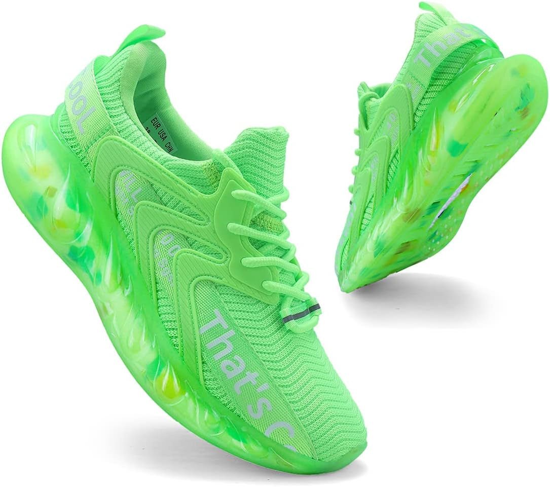 Womens Running Shoes Non Slip Tennis Shoes for Women Fashion Slip on Sneakers Athletic Sports Walking Shoes + Comfy Air Cushion Sole (Green38) - Simply Just Deals LLCWomens Running Shoes Non Slip Tennis Shoes for Women Fashion Slip on Sneakers Athletic Sports Walking Shoes + Comfy Air Cushion Sole (Green38)14ab7edb-fda7-4d7c-945d-48750bfdf06dWomens Running Shoes Non Slip Tennis Shoes for Women Fashion Slip on Sneakers Athletic Sports Walking Shoes + Comfy Air Cushion Sole (Green38)