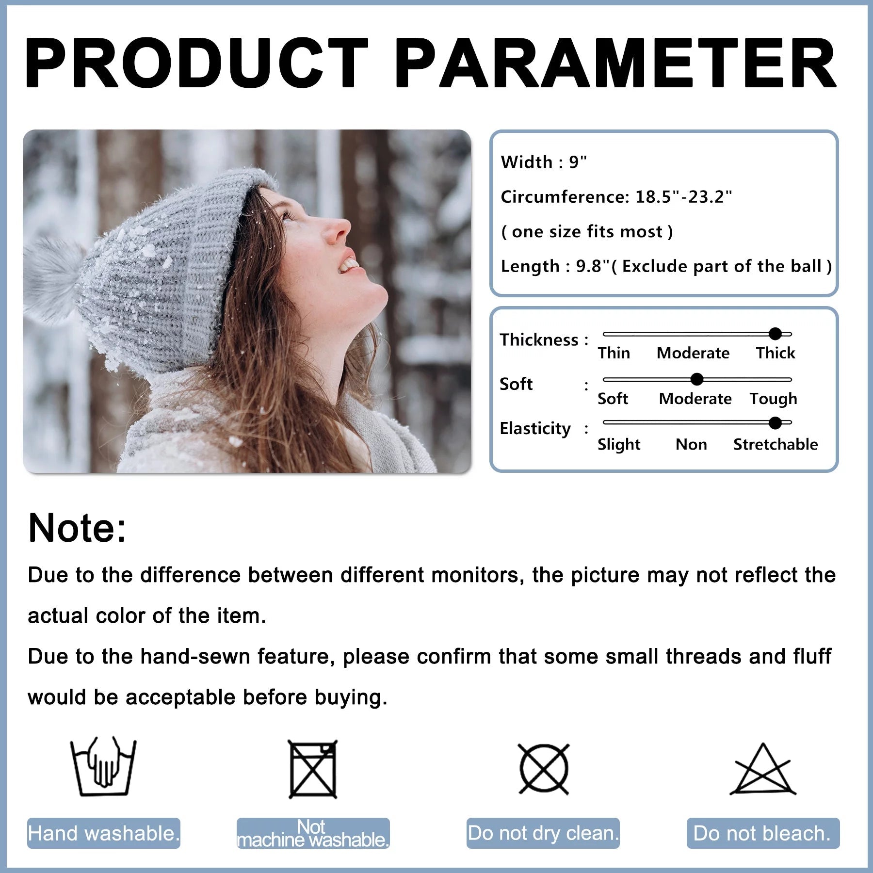 Women'S Winter Beanie Warm Lining - Thick Slouchy Cable Knit Skull Hat Ski Cap - Simply Just Deals LLCWomen'S Winter Beanie Warm Lining - Thick Slouchy Cable Knit Skull Hat Ski Capd052ed47-78c3-4a0e-b87a-09f689bcc25aPinkWomen'S Winter Beanie Warm Lining - Thick Slouchy Cable Knit Skull Hat Ski Cap