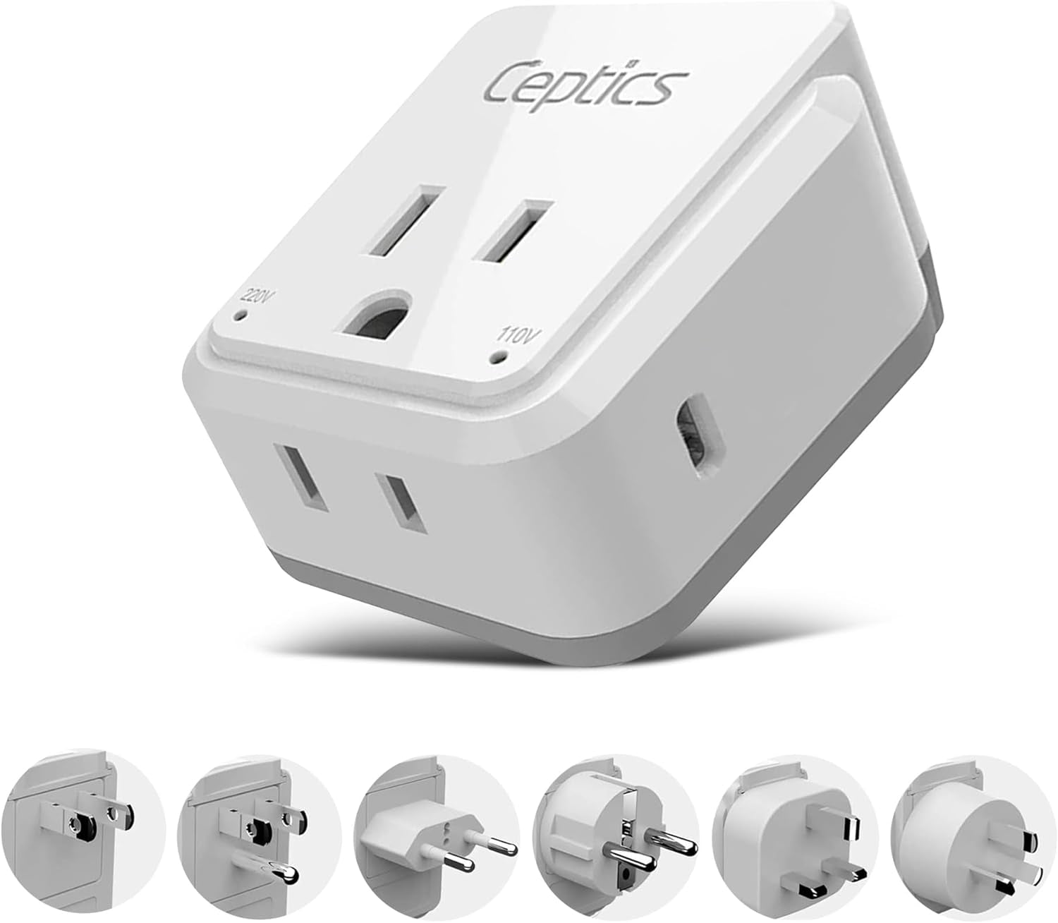 World Travel Plug Adapter Set, Safe USB - C 3.0 - 2 USA Socket,30W PD & QC - Compact & Powerful - Use in Europe Includes Type A, B, C, E/F, G, I Swadapt Attachments (PAK - 30 - WS) - Simply Just Deals LLCWorld Travel Plug Adapter Set, Safe USB - C 3.0 - 2 USA Socket,30W PD & QC - Compact & Powerful - Use in Europe Includes Type A, B, C, E/F, G, I Swadapt Attachments (PAK - 30 - WS)e7960736-b9b1-47b1-bc4d-50019e0d454bWorld Set - 30W Usb - CWorld Travel Plug Adapter Set, Safe USB - C 3.0 - 2 USA S