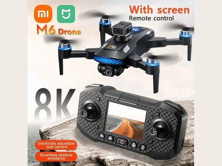 Xiaomi Mijia M6 Drone 8K Professional HD Camera Drones 5G WIFI FPV Video 4k UAV With screen Remote control RC Quadcopter Dron - Simply Just Deals LLCXiaomi Mijia M6 Drone 8K Professional HD Camera Drones 5G WIFI FPV Video 4k UAV With screen Remote control RC Quadcopter Dron1410M6 - 8K - battery2M6 - 8K - battery2Xiaomi Mijia M6 Drone 8K Professional HD Camera Drones 5G WIFI FPV Video 4k UAV With screen Remote control RC Quadcopter Dron